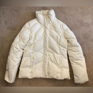 ❄️💕 Tommy Hilfiger Women White Down/Feather Puffer Winter Ski Zip Jacket M